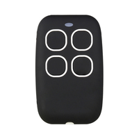 Control Remoto Universal Inalámbrico RF de 433mhz para Puerta de Garaje, Metálico, ABS, con Función de Copia de Código y 4 Botones