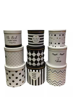 Papier d'emballage cadeau en carton de luxe de haute qualité recyclé boîte en carton ondulé Tube fleur en relief pour des cadeaux uniques respectueux de l'environnement