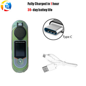 Estilos de bolso de alta precisão, display digital de 0-55% <span class=keywords><strong>brix</strong></span>, xarope, molhos, uso de suco, refratômetro atc - Product Image 3