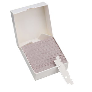 Wholesale <strong>Single</strong> <strong>Edge</strong> Safety <strong>Razor</strong> Blade Disposable Barber Half <strong>Razor</strong> Blade - Product Image 2