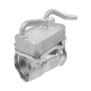 Ensemble de refroidisseur de filtre à <span class=keywords><strong>huile</strong></span> <span class=keywords><strong>moteur</strong></span> d'origine pour <span class=keywords><strong>Mercedes</strong></span> Benz W203 CL203 S203 C209 A209 R170 WML 1121800065 - Product Image 2