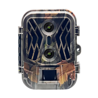 Caméra de chasse à double objectif HC-950A 50MP 4K HD Photos et vidéos Caméra d'observation de la faune à vision nocturne infrarouge Mini caméra