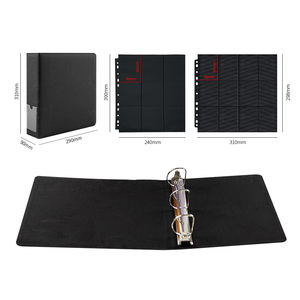 <span class=keywords><strong>Carpeta</strong></span> <span class=keywords><strong>Portafolio</strong></span> A4 de Cuero y Lino de 1 Pulgada con 3 Anillas, Logotipo Personalizado, Clips Redondos de Colores, para Planificador, Cuaderno y Archivador de Películas, de Fábricas Pofeis - Product Image 1