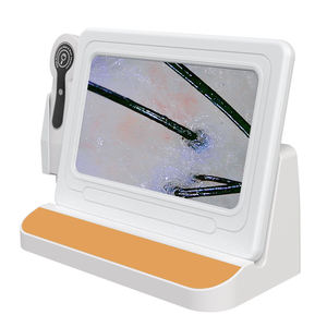 Sistema de pantalla de 10 pulgadas, máquina de análisis de cabello portátil que detecta la cámara del cuero cabelludo del salón, escáner de piel, equipo de belleza - Product Image 1