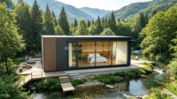 Usine de conteneurs, maisons préfabriquées de luxe personnalisables, maisons préfabriquées