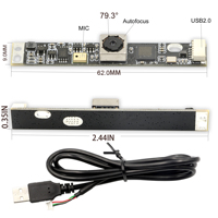 Haute qualité IMX179 8mp 4k Autofocus COMS capteur USB module de caméra pour ordinateur portable 1080p HD