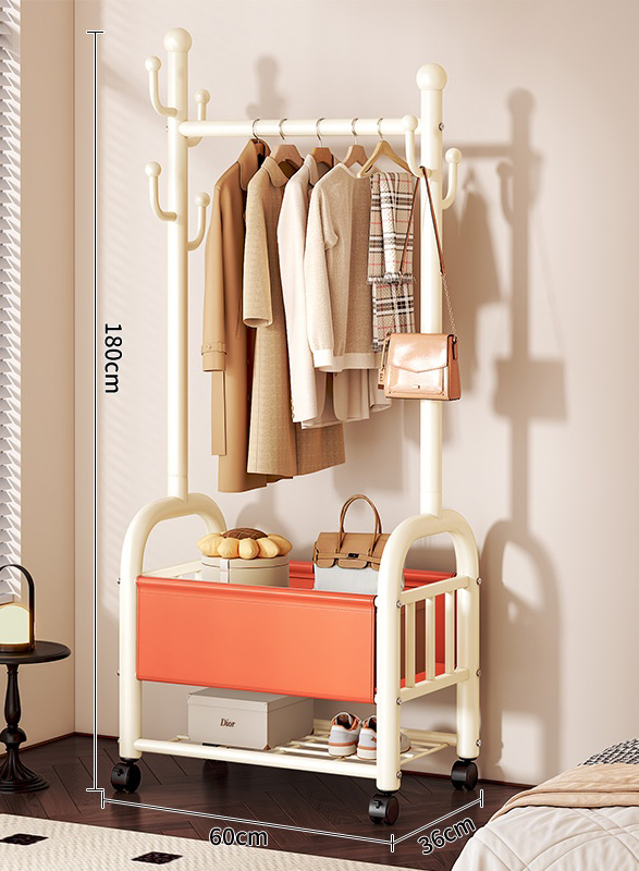 60 cm blanc orange
