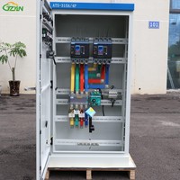Ensemble complet de tableau de commande ATS, boîte de panneau, panneau de commutation de transfert automatique, panneau de distribution d'énergie