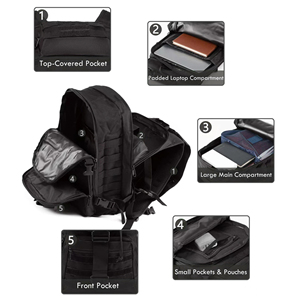 Multi-functional <b>Backpack</b>, Outdoor Travel Bag, Mountain Climbing Bag, Outdoor Tactical Training <b>Backpack</b>,Tactical Equipment Bag - Product Image 5