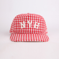 Casquette de baseball personnalisée de haute qualité à 5 panneaux, non structurée, brodée, à profil bas, à visière courte, réglable, en coton, pour hommes