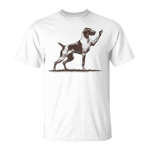 Camiseta Promocional con Diseño de Perro Pointer Alemán de Pelo Corto para Amantes de las Razas Caninas - Product Image 1