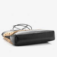 Sac fourre-tout tendance imprimé léopard, style urbain, en cuir peluche patchwork, sac à bandoulière pour femme avec chaîne métallique – Vente flash