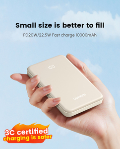<span class=keywords><strong>Cargador</strong></span> Portátil Mini UGREEN PB507, Banco de Energía de <span class=keywords><strong>10000</strong></span> <span class=keywords><strong>mAh</strong></span>, Ultra Delgado, Tamaño Pequeño, <span class=keywords><strong>Cargador</strong></span> de Teléfono con Pantalla Digital - Product Image 2