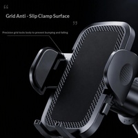 Support de téléphone intelligent pour voiture flexible et réglable à 360 degrés, de haute qualité, pour pare-brise et grille d'aération