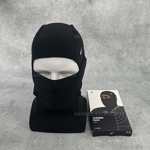 Khăn trùm đầu mùa đông chất lượng cao, màu đen, dệt kim, unisex, in logo tùy chỉnh, dùng cho xe đạp, leo núi, thể thao, trượt tuyết - Product Image 3