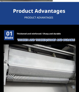 เครื่องแยกเยื่อและหนังสแตนเลสสำหรับเนื้อแกะ เนื้อหมู เนื้อวัว - Product Image 5