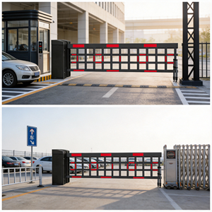 Mingxu Özelleştirilebilir Otomatik Bariyer Kapısı Elektrikli Korkuluk Motorlu Güvenlik Bariyeri Kapısı Yüksek Kaliteli Metal Trafik Bariyeri - Product Image 1