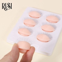 RISI vente en gros Extension de cils paupières amovibles un par un cils Mannequin yeux pratique cils remplacer la paupière
