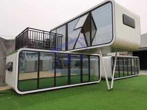 Casa Prefabricada de Lujo, Casa Contenedor Móvil, Cabaña Tipo Apple, Sala de Estar Modular, Casa Cápsula Espacial para Hotel - Product Image 4