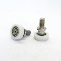 Roulement de poulie en plastique, roue à roulettes en nylon, 50mm/24mm pour tiroir de réfrigérateur
