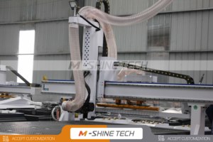 Machine de fraisage CNC pour le travail du <span class=keywords><strong>bois</strong></span> M-shine 2130 4 axes à tête pivotante - Product Image 2