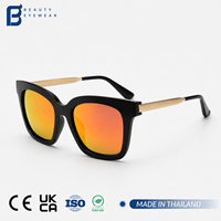 Lunettes de soleil de plage tendance, robustes, surdimensionnées, style designer de luxe, protection UV400, verres miroir, confort toute la journée