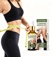 Crema Adelgazante de Marca Privada MOOYAM, Aceite Reductor Corporal, Quema Grasa Abdominal, Moldea la Cintura, Combate la Celulitis
