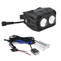 Nouveau phare stroboscopique OEM U10 à commande par interrupteur, projecteurs LED haute luminosité 4x4 pour motos, projecteur laser, feu antibrouillard IP67