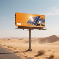 P8 Mur d'écran d'affichage à LED numérique polychrome extérieur pour la publicité Panneau haute visibilité pour un contenu vidéo efficace