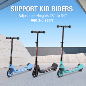 Haute qualité 10 km/h <span class=keywords><strong>e</strong></span> scooter longue porté<span class=keywords><strong>e</strong></span> 120W scooter électrique pour enfants cadeau de noël - Product Image 4
