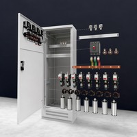Armoire de compensation de puissance réactive GGJ 400V de haute qualité avec contrôle intelligent par micro-ordinateur 15kA pour l'économie d'énergie industrielle