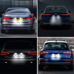 Luz LED para Matrícula de Coche, Accesorio para Audi A4, B8, A5, S5, TT, Q5, Golf, MK6, Jetta, Passat B6, Sharan Touareg, Seat Alhambra, <span class=keywords><strong>Ibiza</strong></span>, 2 Unidades - Product Image 5