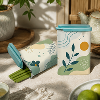 Boîte en métal rectangulaire avec couvercle coulissant pour bâtonnets de chocolat, bâtonnets de matcha et petits biscuits 62x22x82MM Logo personnalisé ISO9001