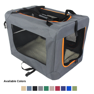 Soft Dog Crate Soft Sided Folding Travel Pet Carrier Foldable Pet Kennel