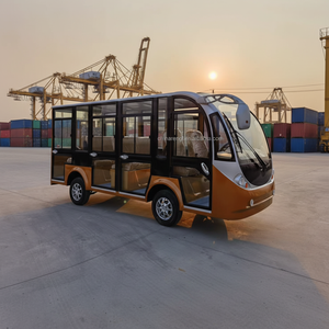 Autobús Turístico Eléctrico de 11 Plazas, Totalmente Cerrado, con Aire Acondicionado y Compartimiento de Carga, para Transporte al <span class=keywords><strong>Aeropuerto</strong></span> y Puerto - Product Image 1