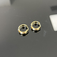 Boucles d'oreilles JOYFFO en acier inoxydable PVD plaqué or 18 carats, résistantes au ternissement, imperméables, hypoallergéniques, de haute qualité pour femmes