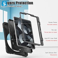 Étui de tablette robuste pour ipad Pro 11 12.9 2021 2022 10.2 10.9 11 pouces étui 8e 9e 10e génération étui Air Mini 4 5 6