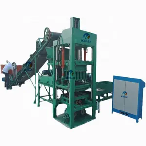 Automatic concrete cement hollow paver all types brick making machine automatic concreteblock making machine