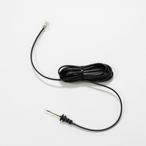 固定電話 & 直接接続用28AWG RJ11 PVCジャケットフラット電話Cable-6P2C/6P4C既製コード卸売 - Product Image 4