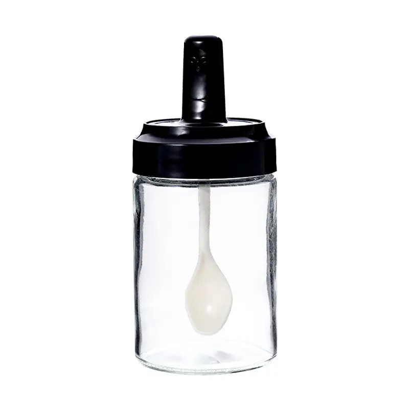 Wholesale Transparent Seasoning Storage Bottles For Spice Rack Cabinet Drawer