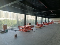 PULI 3ton/3000kg/6600lbs küçük düşük profilli Platform zemin makaslı kaldırma araç lifti araba asansör PL-B30/PL-B30Y