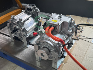 Kit de conversion de moteur électrique léger Rawsun 336V EV 35kW 75kW 90Nm pour <span class=keywords><strong>voilier</strong></span>, moteur PMSM 2-en-1, propulsion électrique pour jet-boat - Product Image 6
