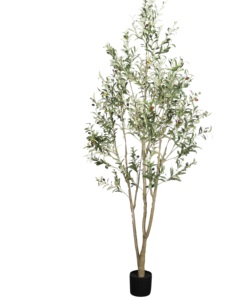 Pohon Zaitun dalam <span class=keywords><strong>Pot</strong></span> Plastik Hitam Daun Hijau Tanaman <span class=keywords><strong>Pot</strong></span> Buatan Tiruan Tanaman Hias dengan Dekorasi <span class=keywords><strong>Pot</strong></span> Tanaman <span class=keywords><strong>Pot</strong></span> Buatan - Product Image 1
