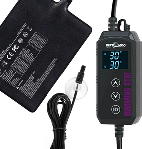 REPTIZOO Alfombra Térmica para Reptiles con Logotipo OEM, IPX7, 6W/11W/23W/36W, con Termostato Digital PID y Material de PVC para Pitón Real - Product Image 2