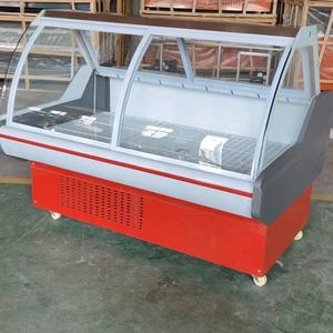 Réfrigérateurs d'affichage économiques à température unique pour viande fraîche de boucherie Refroidisseur d'air à bas <span class=keywords><strong>prix</strong></span> avec contrôle mécanique de la température - Product Image 2