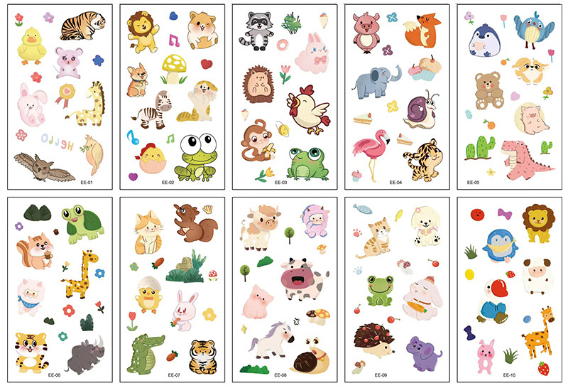 Animal 3- 10pcs/bag