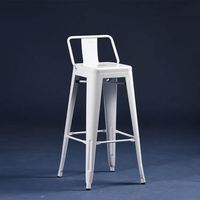Tabouret de bar industriel vintage moderne en métal chaises tabourets de comptoir bon marché pour le salon extérieur hôtel et parc à vendre