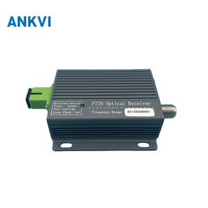 Nodo Óptico Satelital CATV OR26S, Salida 47-2600MHz >80dBμV +2~-18dBm, Entrada 5V Baja Potencia SC APC para Despliegue DVB-S FTTH - Product Image 1