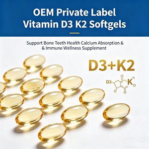 Cápsulas de Vitamina D3 K2 de Alta Potencia, Mantienen el Equilibrio Cardiovascular, la Fortaleza Ósea y la <span class=keywords><strong>Defensa</strong></span> Inmunitaria Diaria - Product Image 4