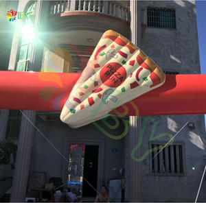Arc gonflable bon marché de pizza de BOYAN, arc gonflable fait sur commande de pizza de modèle de nourriture pour l'affichage de publicité - Product Image 6